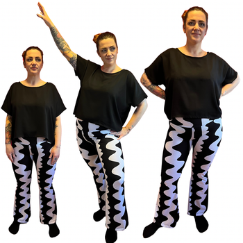 Jazzbyxa valfritt tyg