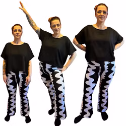 Jazzbyxa valfritt tyg