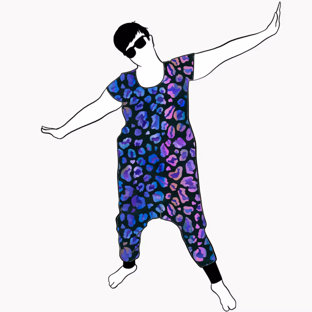 Electric Leo Jumpsuit (alla ärmlängder)