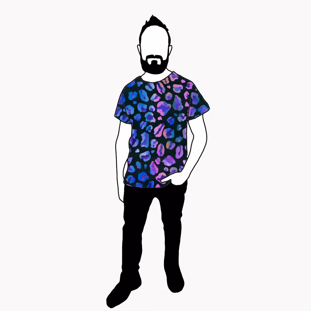 T-shirt Herr Electric Leo