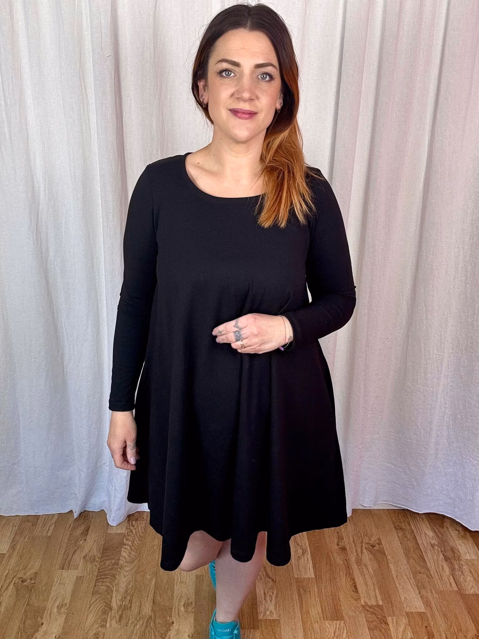 Flow Dress Black