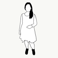 Flow Dress Valfritt tyg