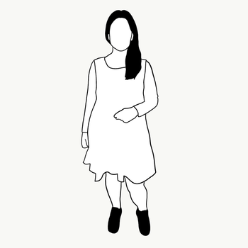 Flow Dress Valfritt tyg