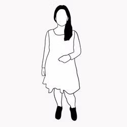 Flow Dress Valfritt tyg