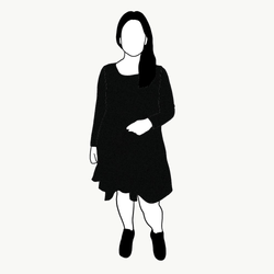Flow Dress Black