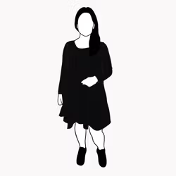 Flow Dress Black