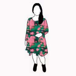 Flow Dress Colorwall
