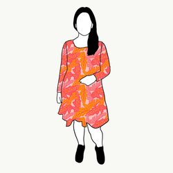 Flow Dress Prickbegonia