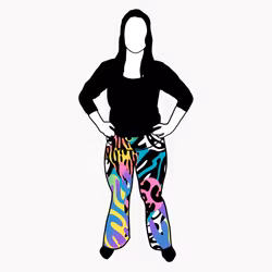 Jazzbyxa Crazy Print