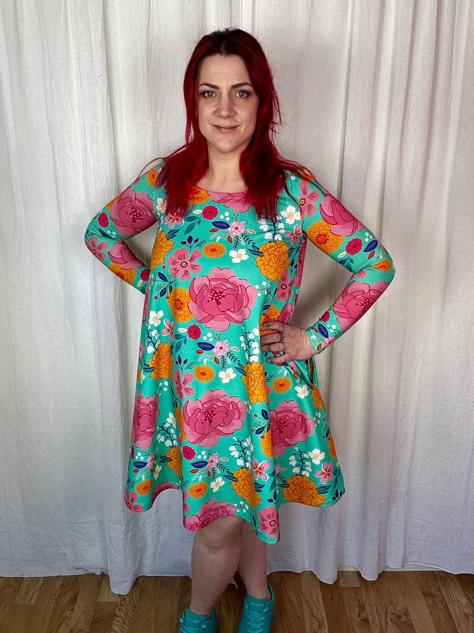 Flow Dress Valfritt tyg