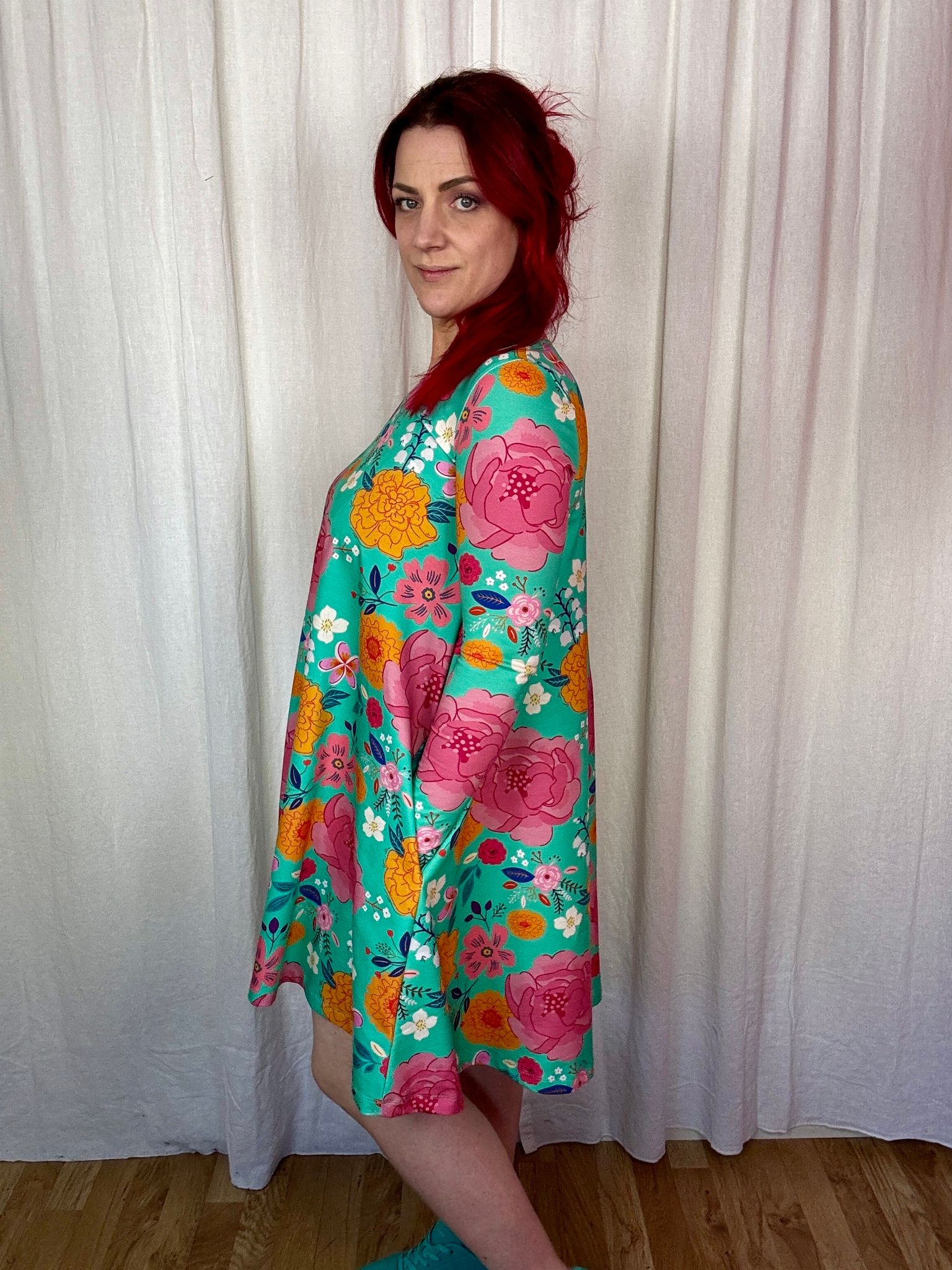 Flow Dress Electric Leo
