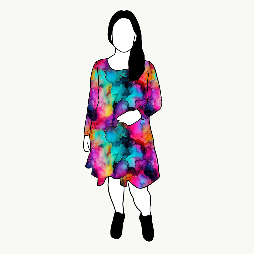 Flow Dress Abstract Inc