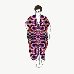 Pink Delight Nya kaftan dress