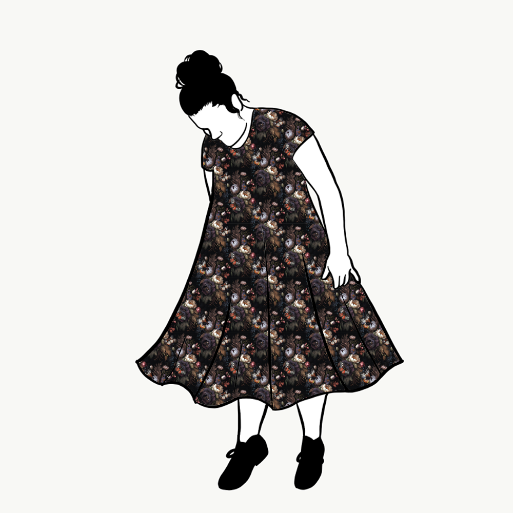 Luminated Garden Groove dress