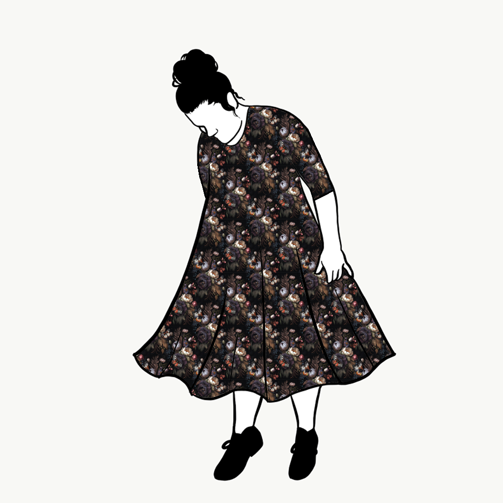 Luminated Garden Groove dress