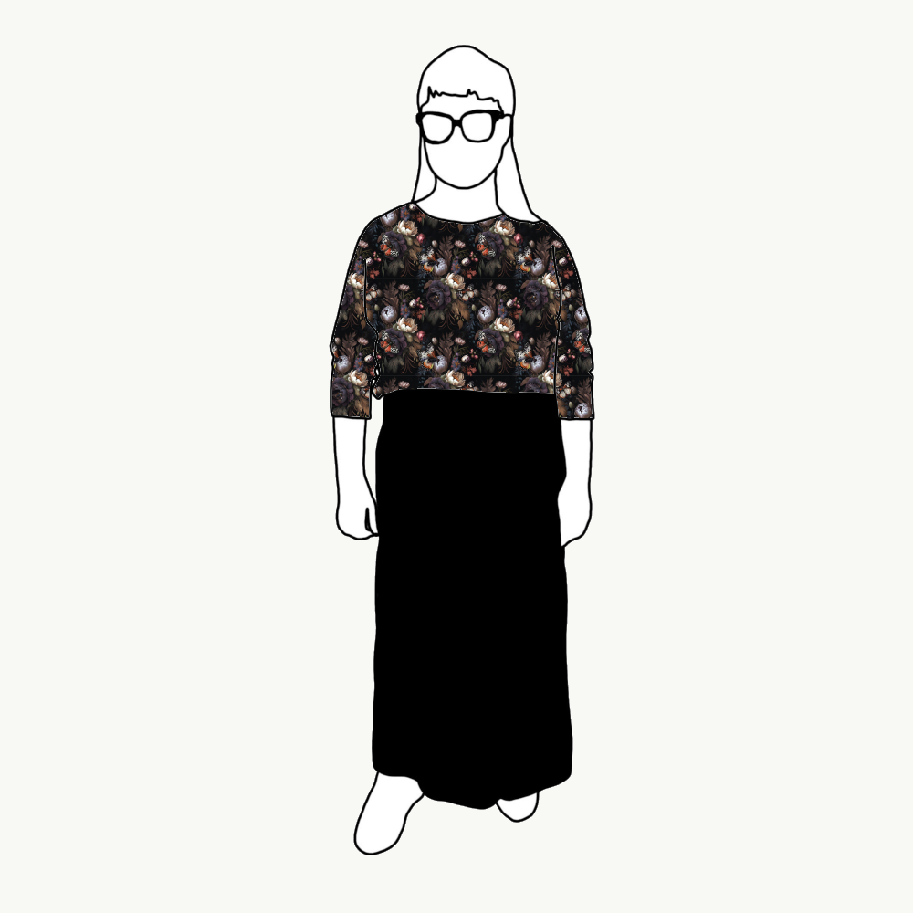 Luminated Garden Boxy Top & Boxy Crop