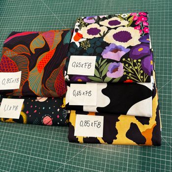 Stuvpaket 2 Dots & Bows bomullsjersey