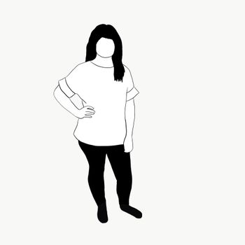 Oversized T-shirt Valfritt tyg