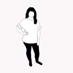 Oversized T-shirt Valfritt tyg