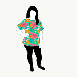 Oversized T-shirt Flowermarket