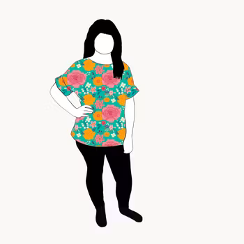 Oversized T-shirt Flowermarket