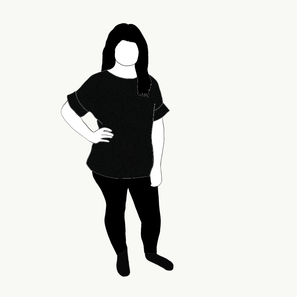 Oversized T-shirt Black