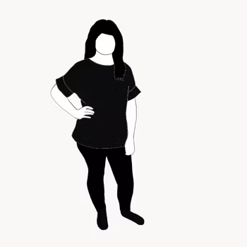 Oversized T-shirt Black