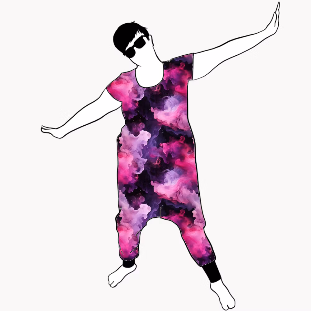 Pink Ink Jumpsuit (alla ärmlängder)