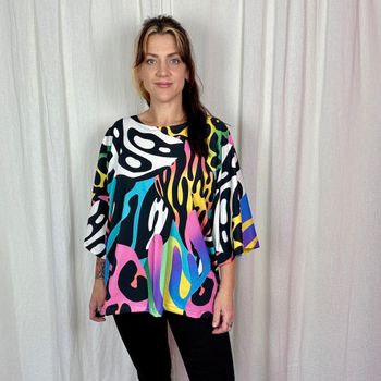 Kimono Tee Valfritt tyg