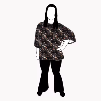 Luminated Garden Kimono Tee