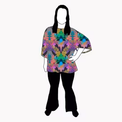 Tropical Kimono Tee