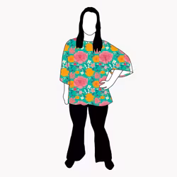 Flower Market Kimono Tee