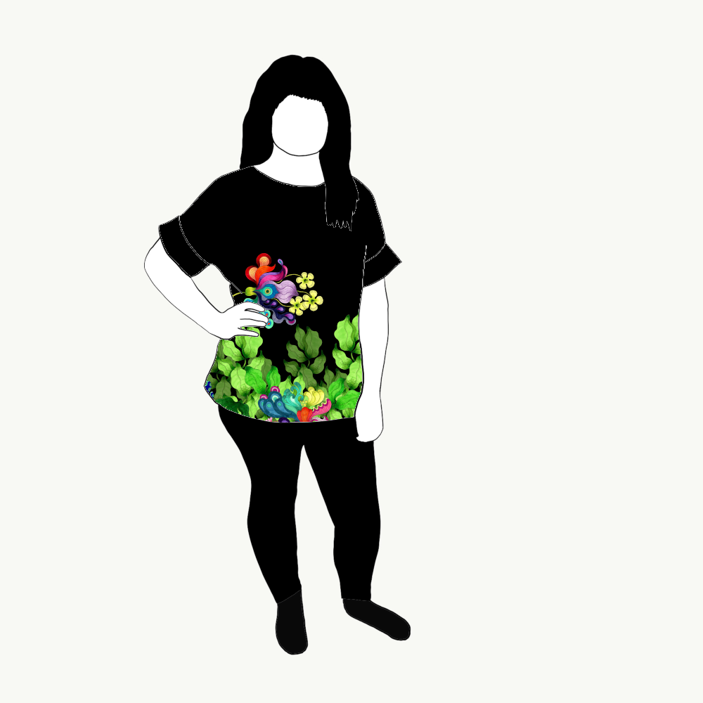 Adora Panel Oversized T-shirt