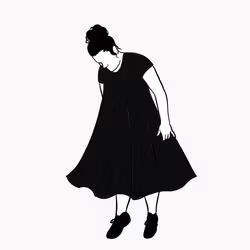 Black Groove Dress