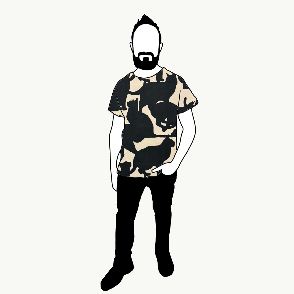 Purrr T-shirt Herr