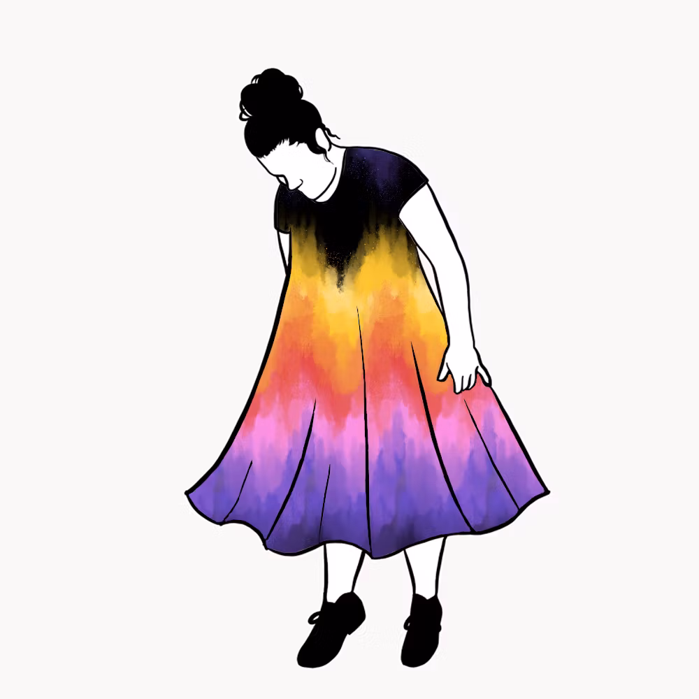 On fire Groove Dress