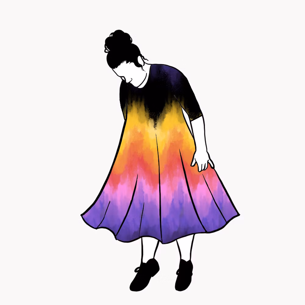 On fire Groove Dress