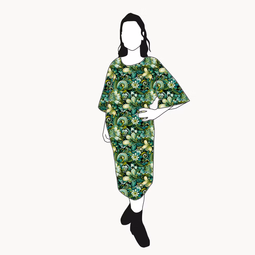 Flower Power Kimono Dress
