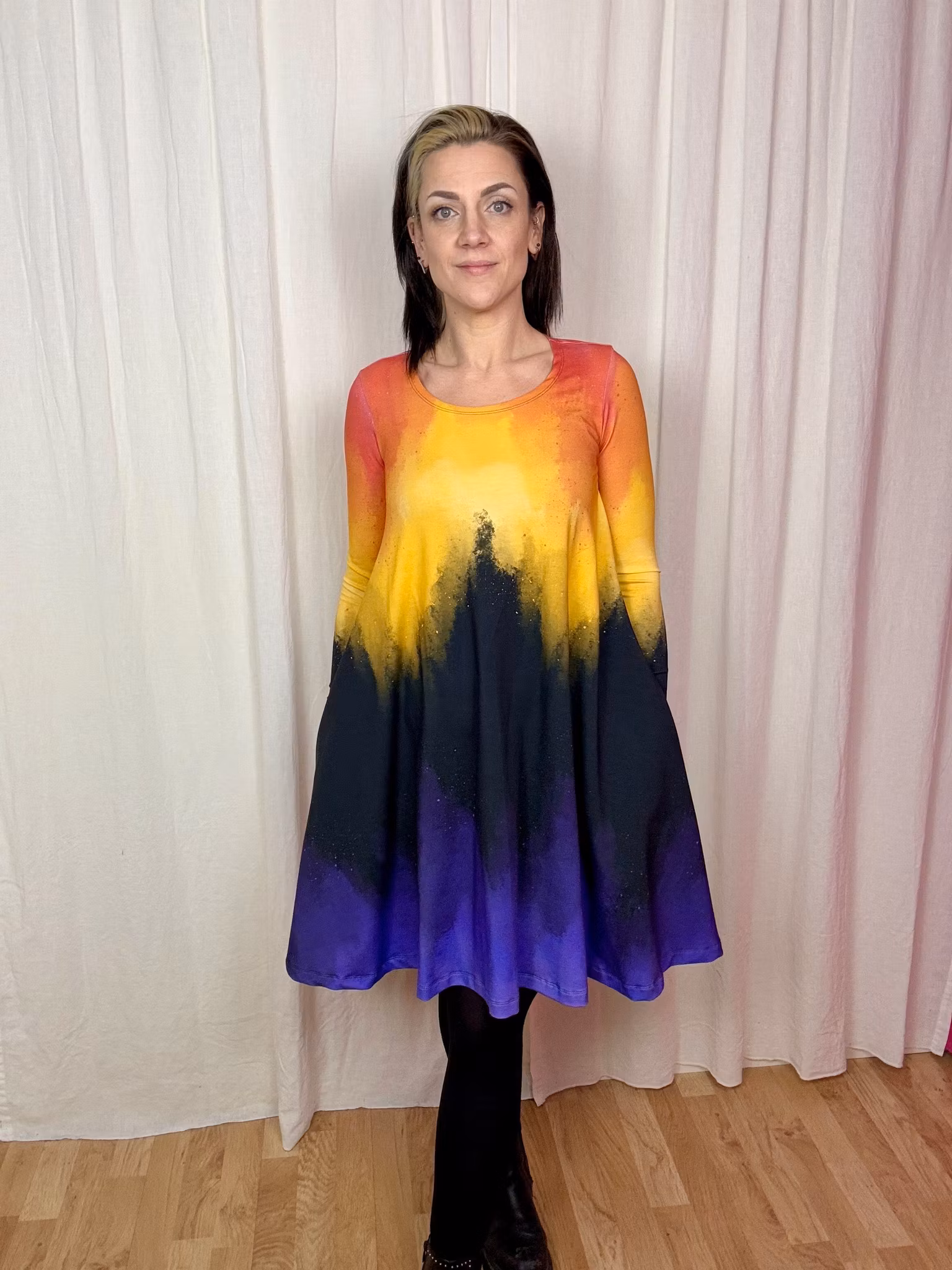 On fire Flow Dress