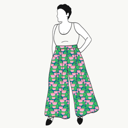 Lotus petrol Culottes (långa & 3/4 långa)
