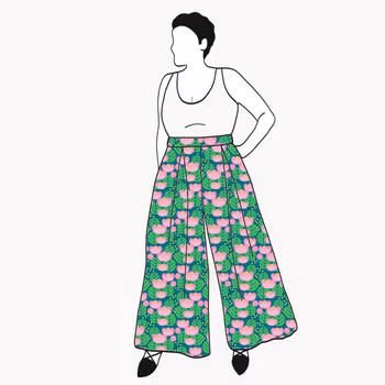 Lotus petrol Culottes (långa & 3/4 långa)