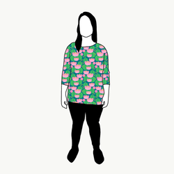 Lotus petrol Boxy Top & Boxy Crop