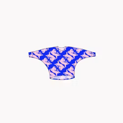 Panter blue/pink Batmantröja