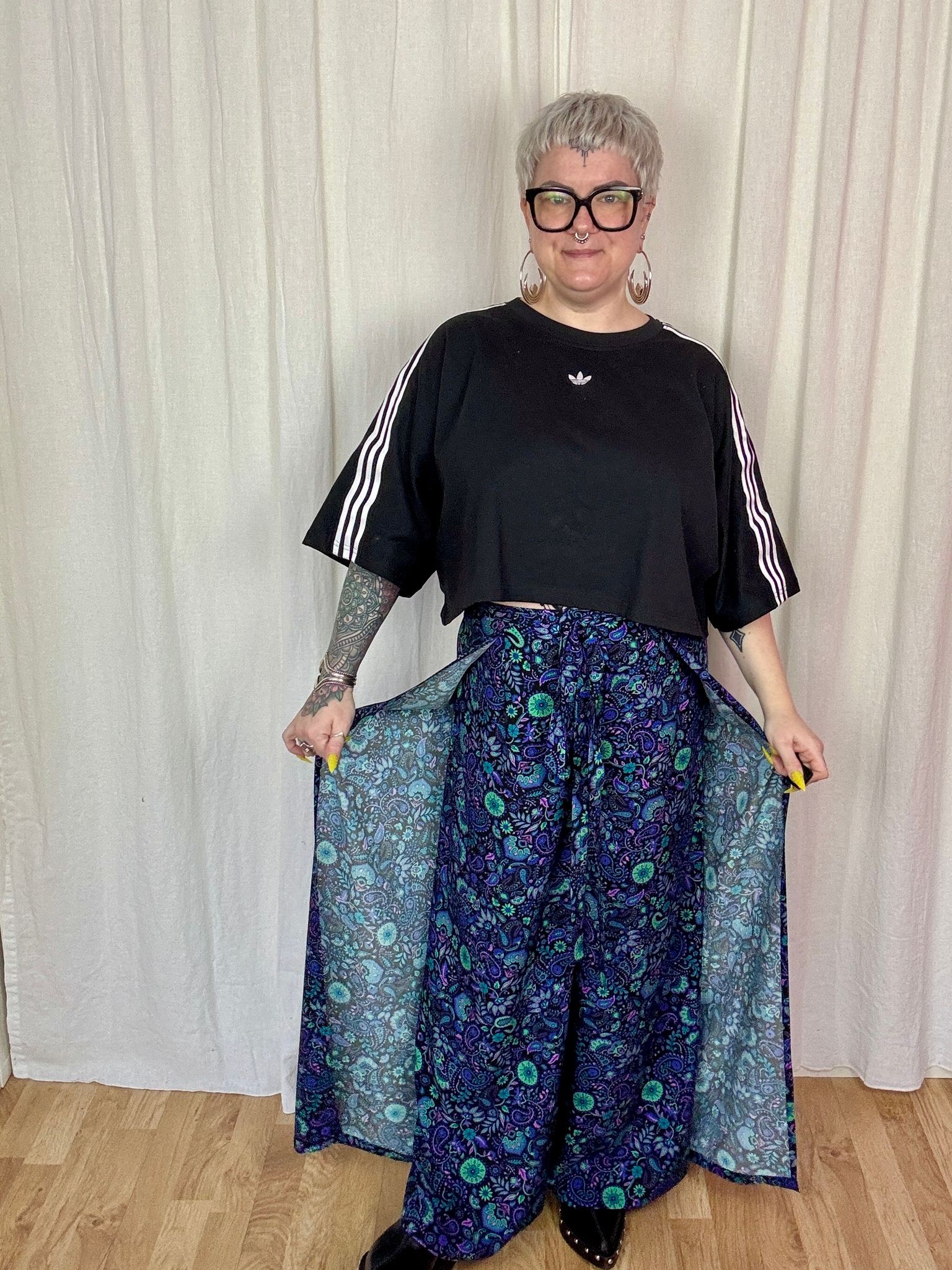 Wrap pants Valfritt tyg