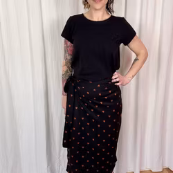 Wrap skirt Valfritt tyg