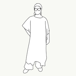 Relaxed Dress Valfritt tyg