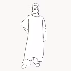 Relaxed Dress Valfritt tyg