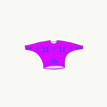 Ornamental Purple Batmantröja