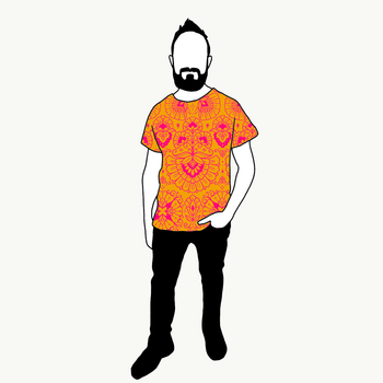 Ornamental Yellow T-shirt Herr