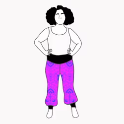 Ornamental Purple Yogabyxa